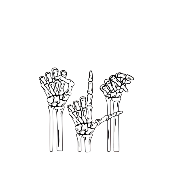 SLP Skeletons Hands-design