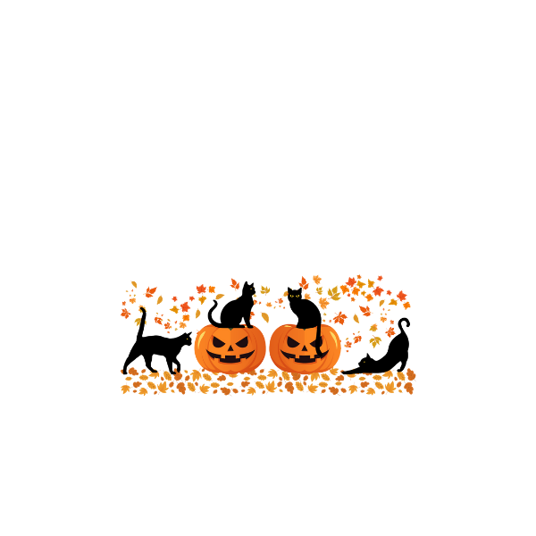 black-cats-autumn-original-design