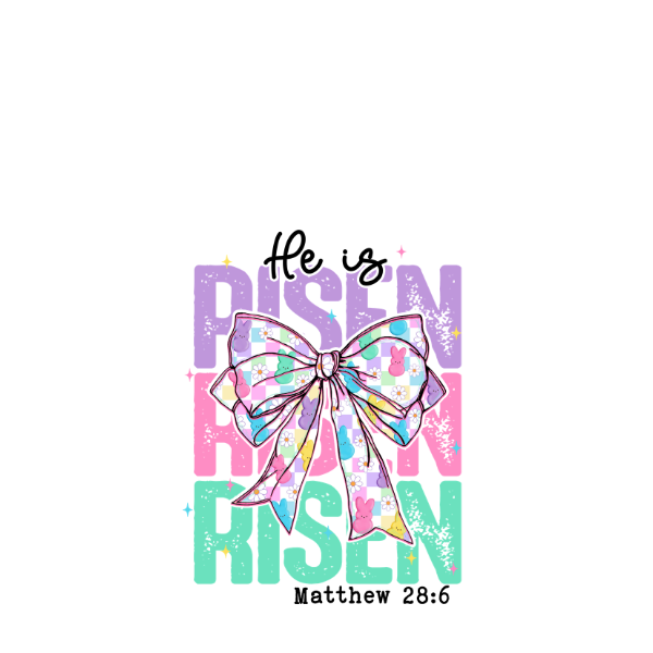 He is Risen Peep Bow-design