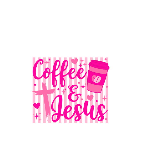 Coffee & Jesus-pink-design