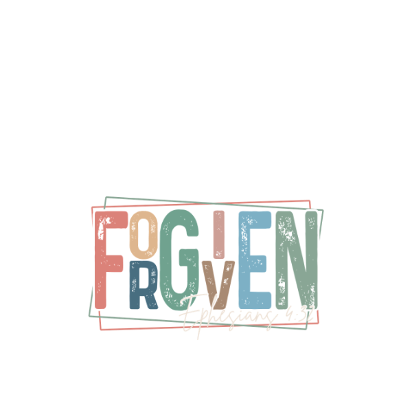 Forgiven Ephesians 4.32-ivory-design
