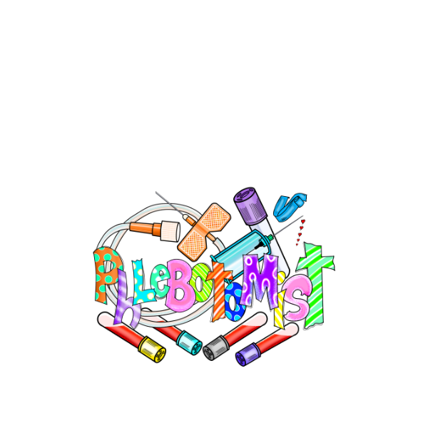 Colorful Phlebotomist-design
