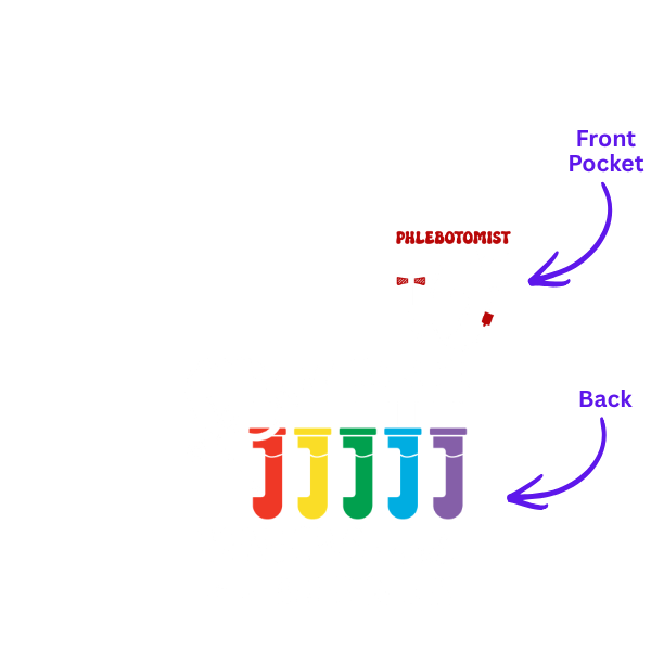 My Job is all Rainbows and Butterflies-pocket-white-design