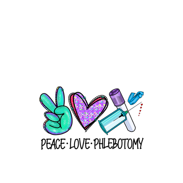 Peace Love Phlebotomy-design